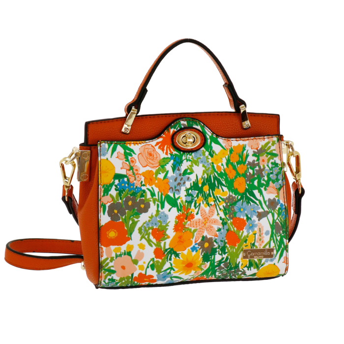 Borsa a mano Campo di fiori