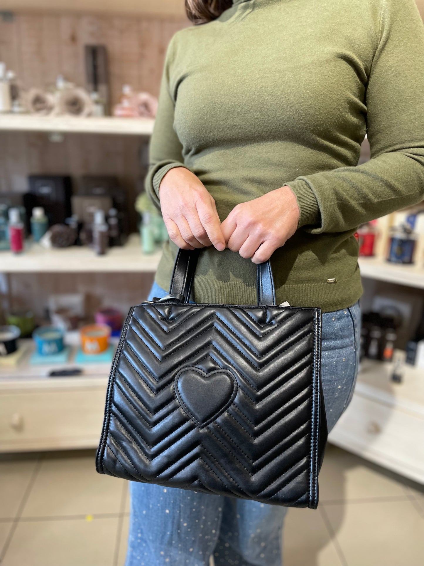 Borsa kaori nero | Camomilla