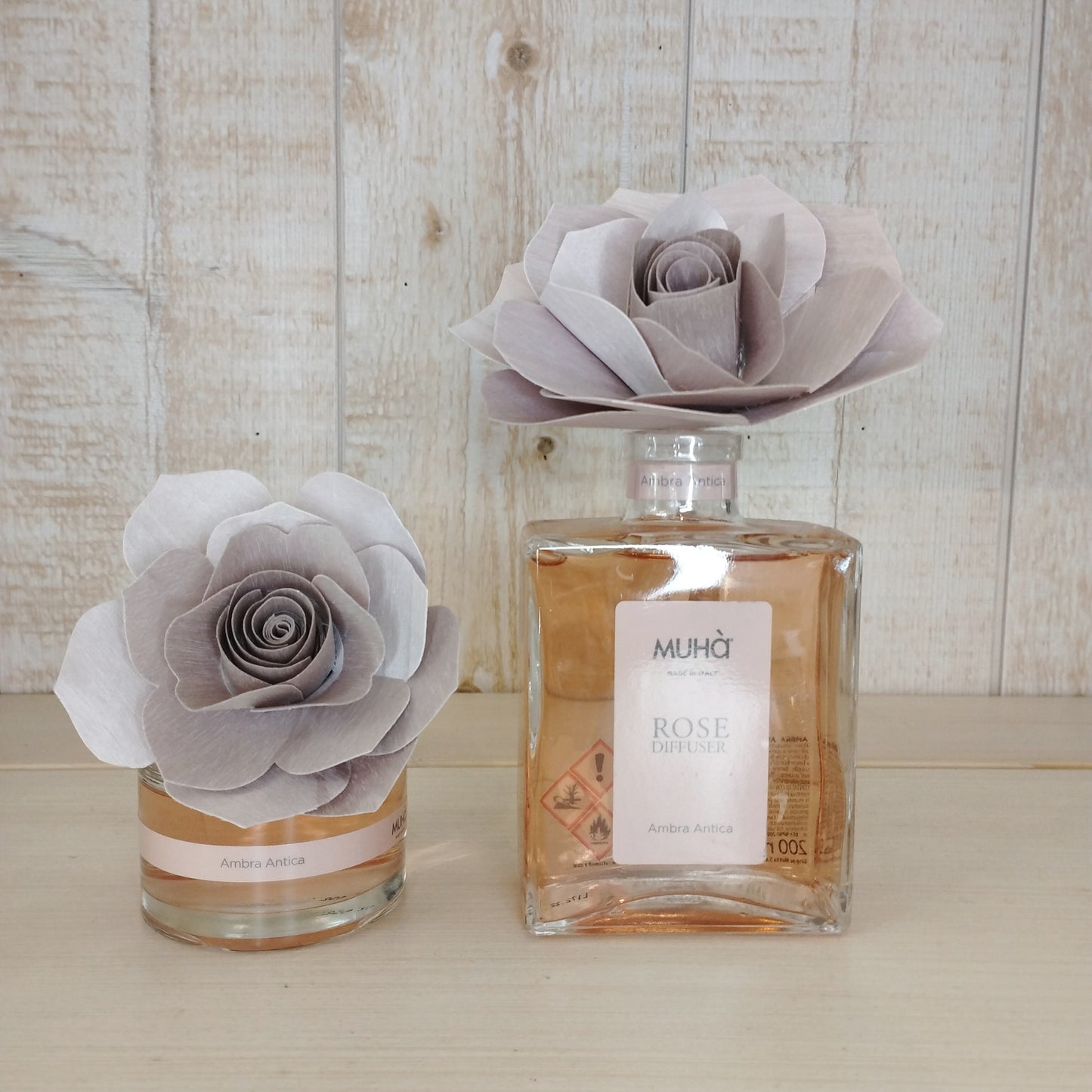Diffusore Rosa - Ambra antica