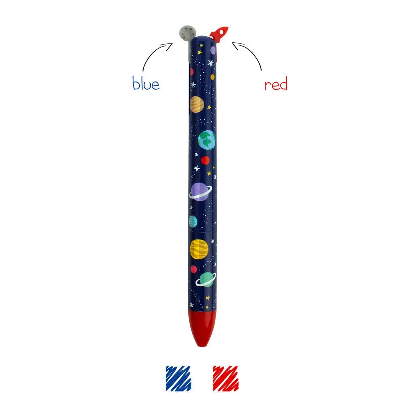 Penna a due colori Click&Clack