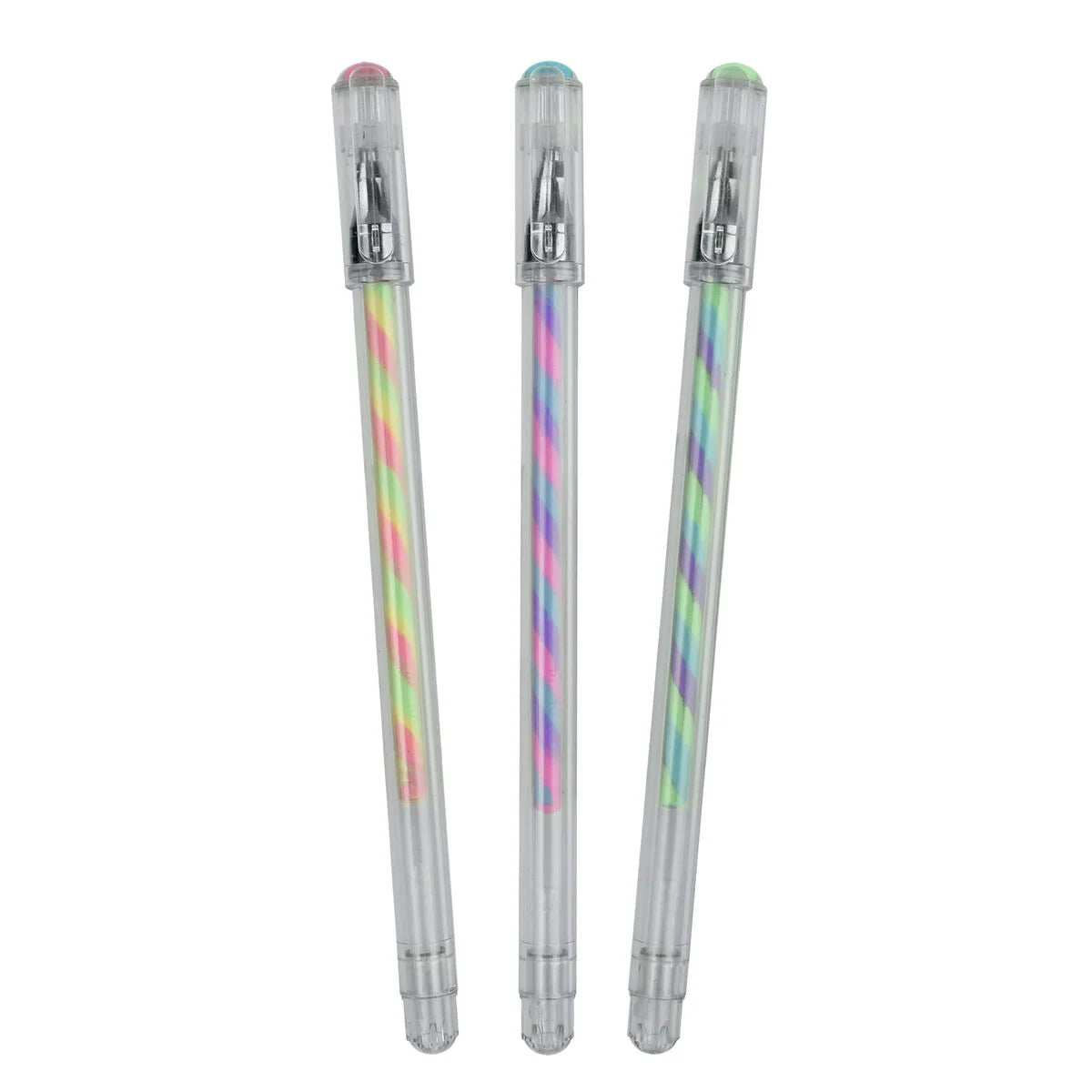 Set di 3 penne gel multicolore